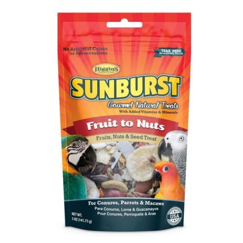 Higgins, Higgins SunBurst Gourmet Fruit To Nuts, 5 Oz