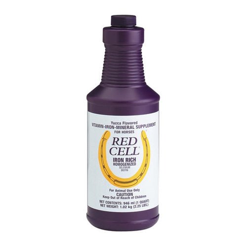 Horse Health Products, Red Cell Vitamin-Iron-Mineral Supplement for Horses, 32 Oz