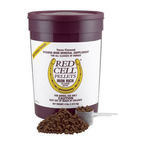 Horse Health Products, Red Cell Vitamin-Iron-Mineral Supplement for Horses, 4 Lbs