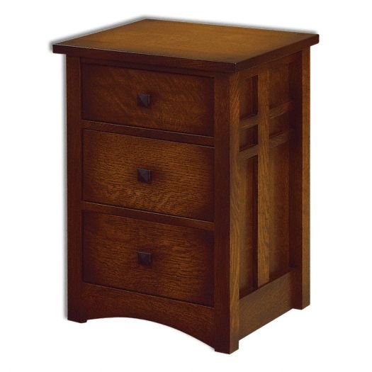 Kascade 3-Drawer Nightstand