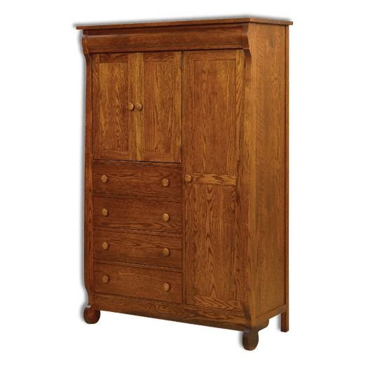 Old Classic Sleigh Chifferobe