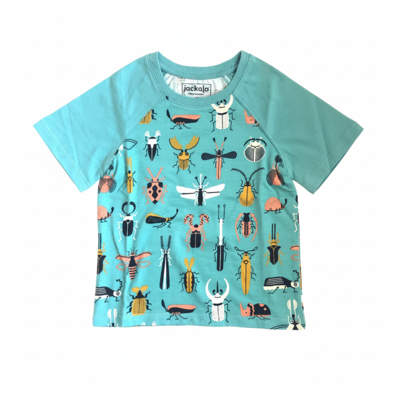 Pre-Loved Frankie T-Shirt – Beetle Mania Print – Size 14 ♻️
