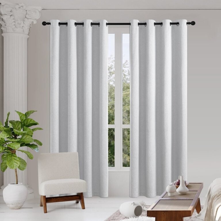 Joydeco Custom 100% Blackout Curtain Thermal Insulated Long Curtain & Drapes