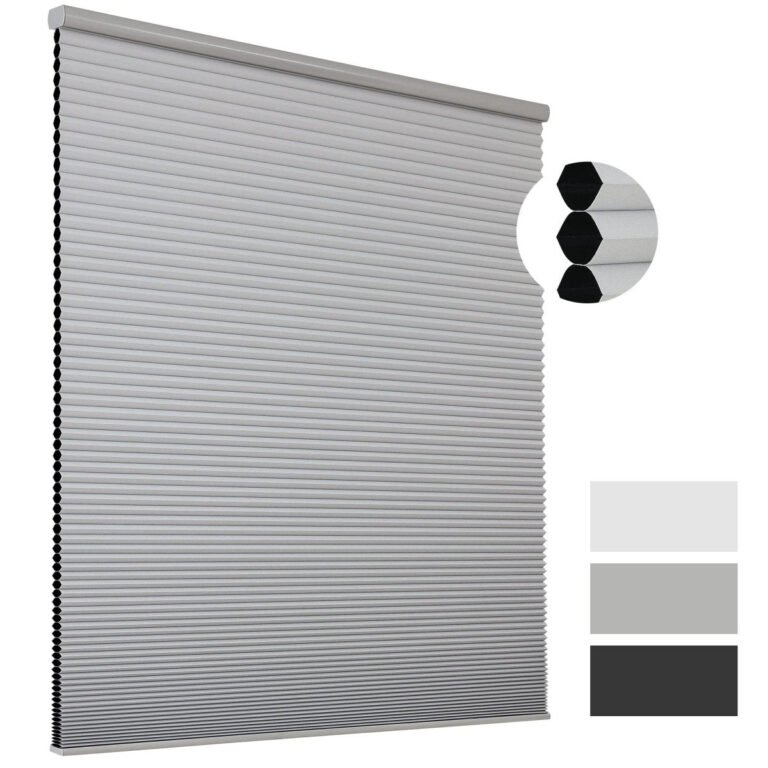 Joydeco Custom Blackout Cellular Shades Cordless Honeycomb Blinds