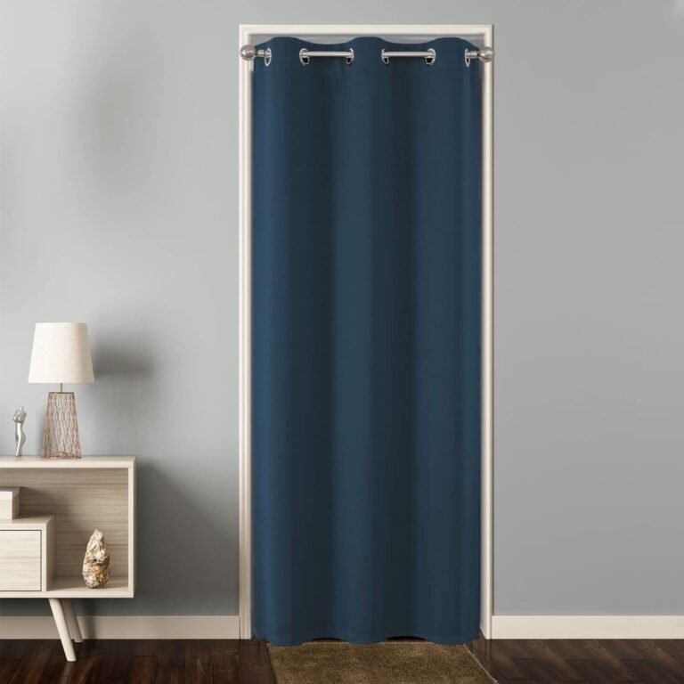 Joydeco Single Panel Curtain Door Divider Doorway Curtains for Bedroom Closet Door