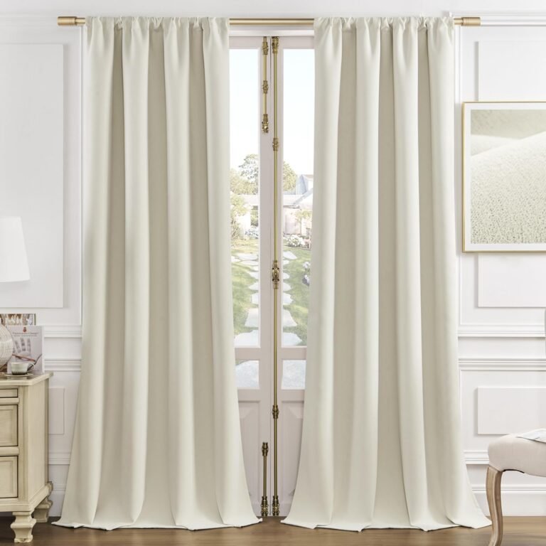 Luxury Blackout Velvet Curtains – Thermal Insulated Grommet Drapes