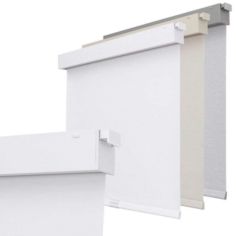 No Drill No Tools Custom Blackout Shades Cordless Roller Shades