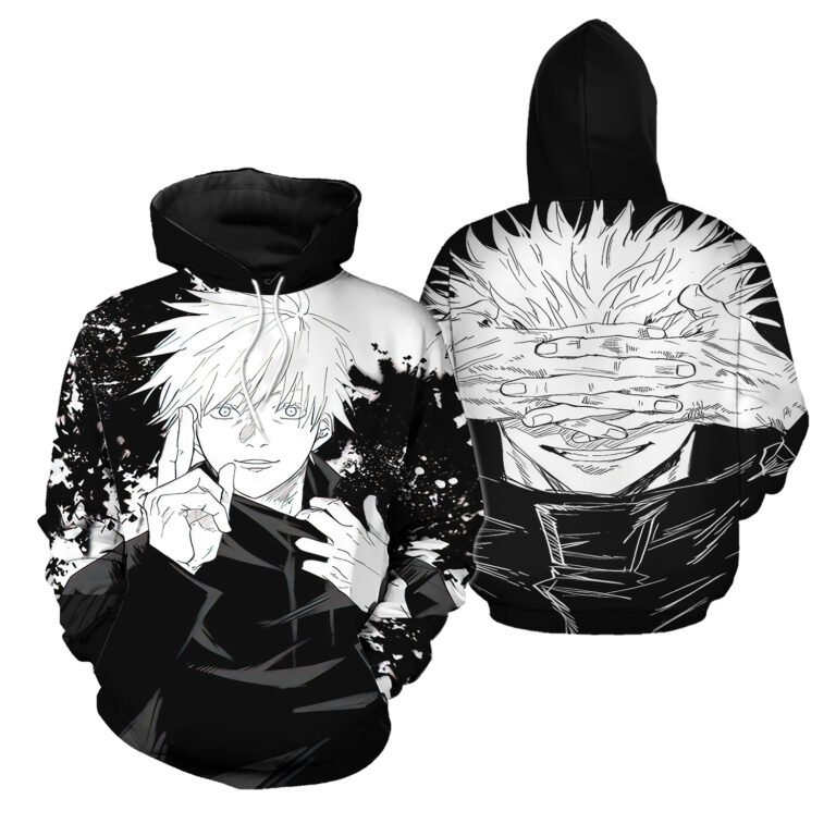 Jujutsu Kaisen Gojo Satoru 3d Printed Hoodies