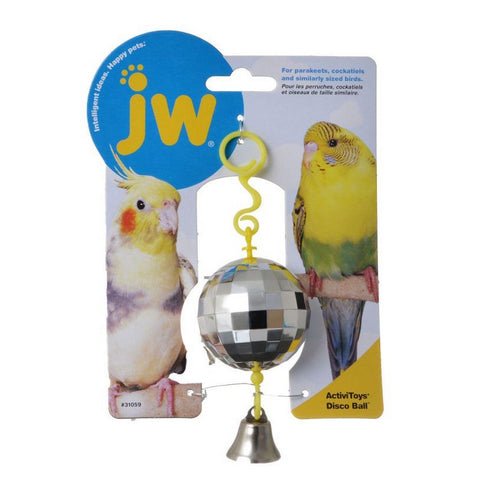 JW Pet, Insight Disco Ball Bird Toy, Disco Ball Bird Toy