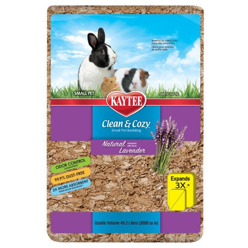 Kaytee, Kaytee Clean & Cozy Natural Bedding with Lavender, 1 Each/49.2 l