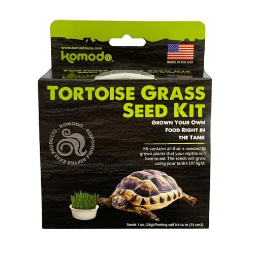 Komodo, Komodo Grow Your Own Grass Seed Kit for Tortoise, 1 Each/6.5 in