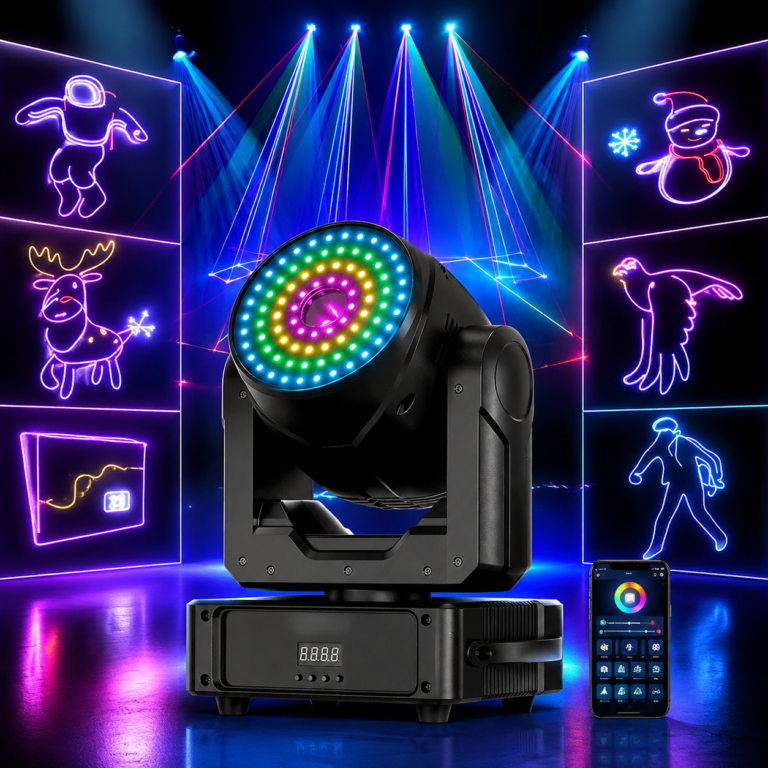 120W Bluetooth APP Animation Moving Head Light-A32