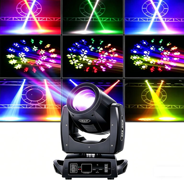 230W 7R beam 24 facet prism moving head light-E21