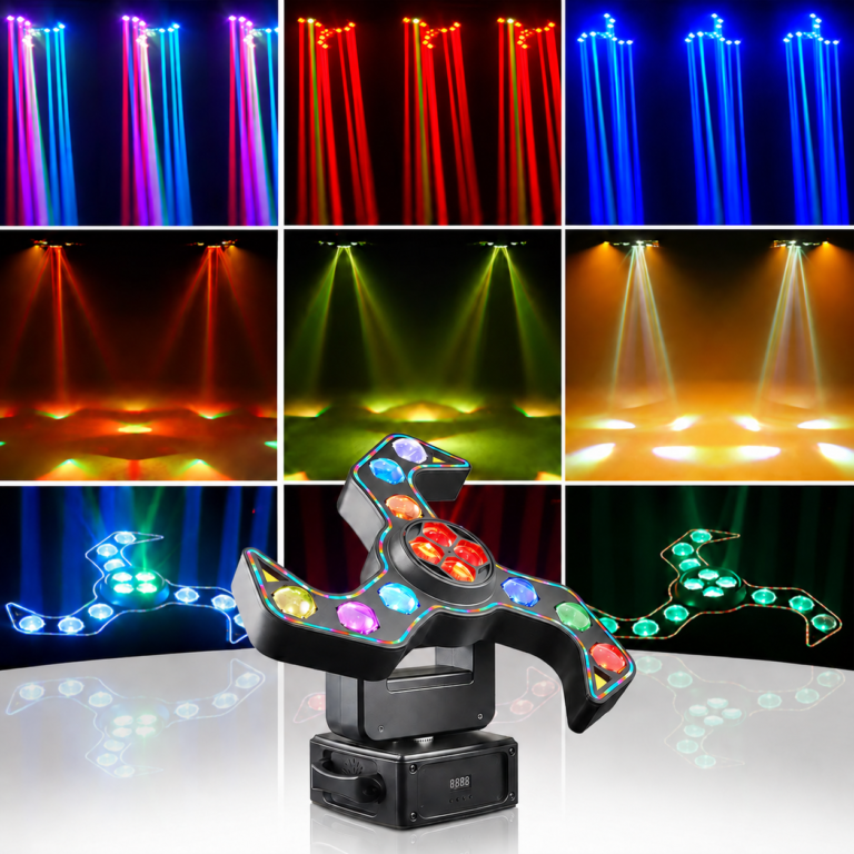 4-in-1 Cyclone Moving Head Light – E70