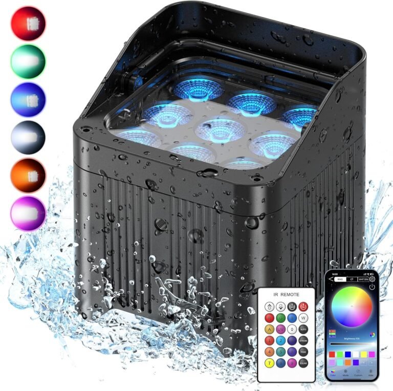 9X18W RGBW+UV APP waterproof par light-P6