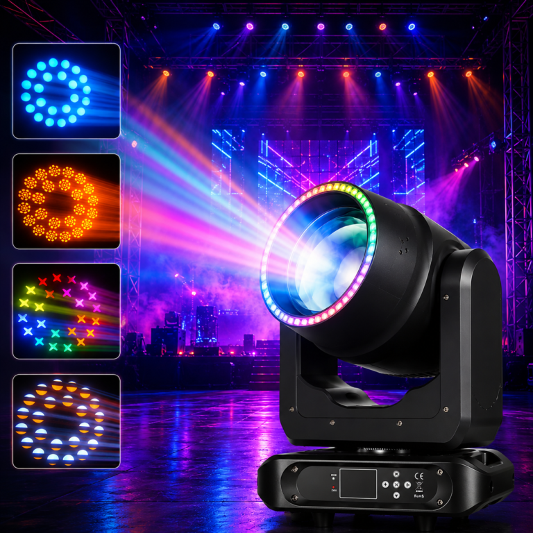Powerful RGB Moving Head DJ Light for Party & Stage-E85