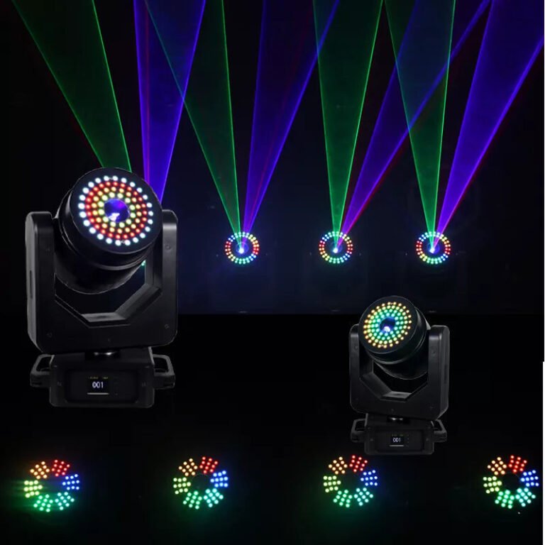 RGB Full-Color Moving head animation beam laser light-A26