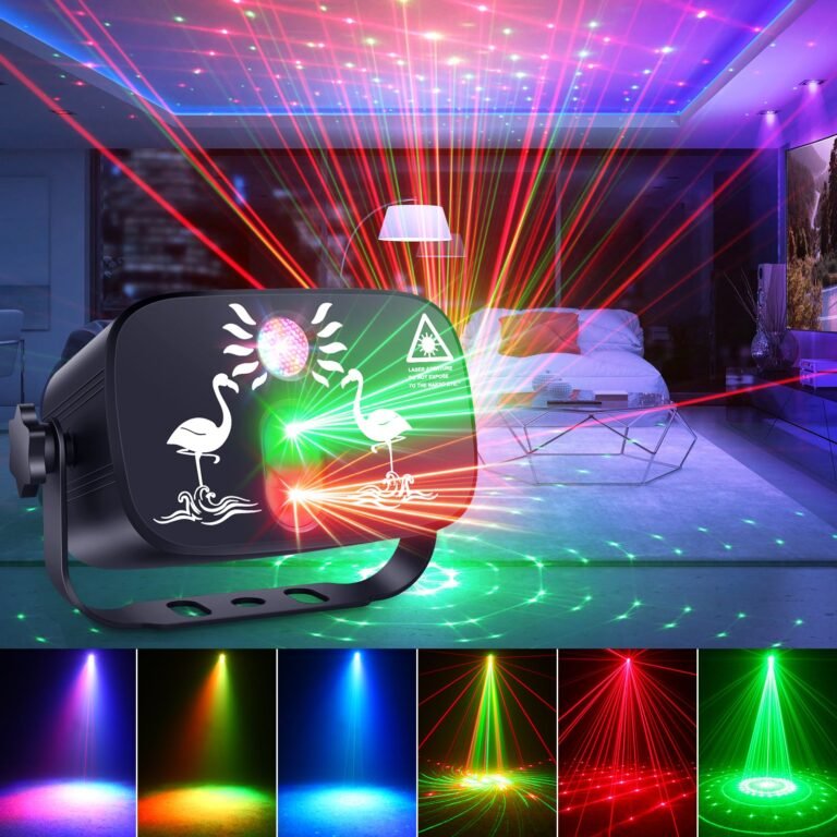RGB + RG Laser Party Light with Remote Control