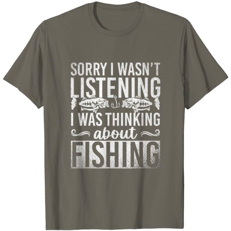 Lake Fishing Fisherman Hobby Fishermen Funny Fishing T-shirt