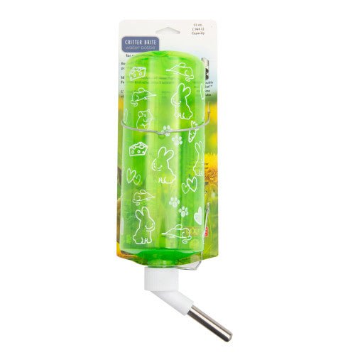 Lixit, Lixit Critter Bright Water Bottle for Small Animals, Assorted, 1 Each/32 Oz