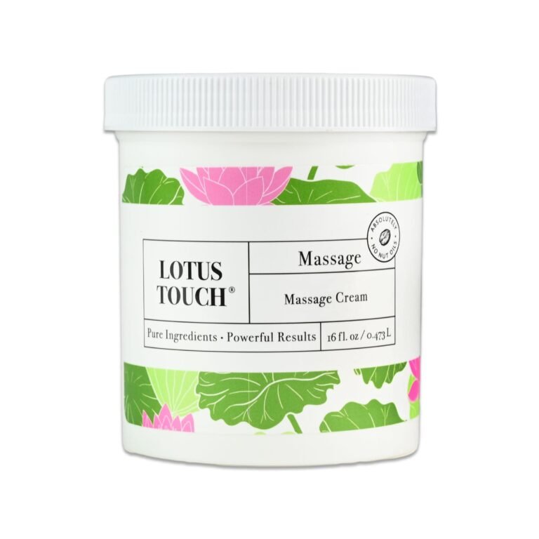 Lotus Touch Organic Naturals Massage Cream