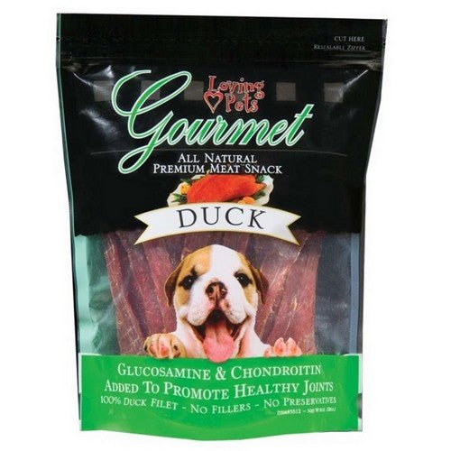 Loving Pets, Gourmet Duck Chew Strips, 12 oz