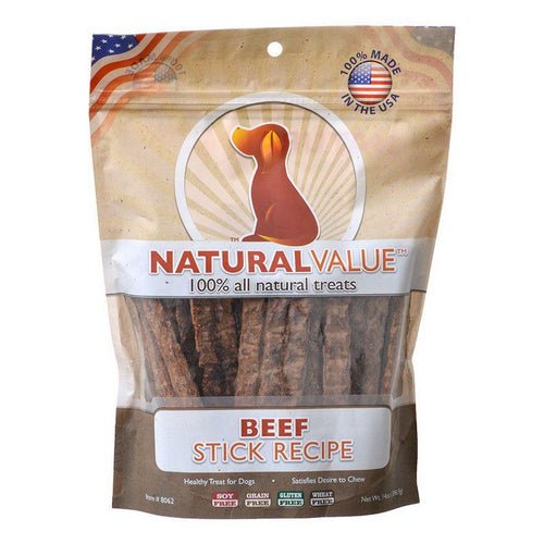 Loving Pets, Natural Value Beef Sticks, 14 oz