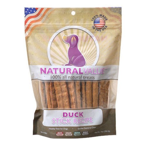 Loving Pets, Natural Value Duck Sticks, 14 oz