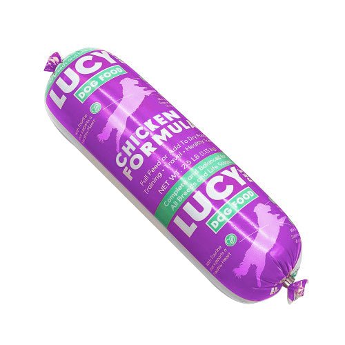 Lucy Pet Products, Lucy Pet Products Dog Food Roll, Chicken, 1 Each/2.5 lb