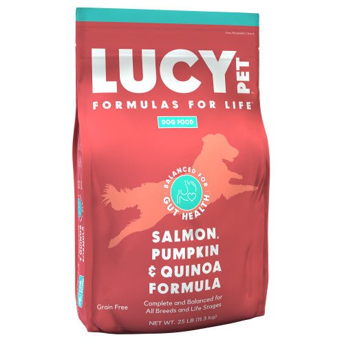 Lucy Pet Products, Lucy Pet Products Formula for Life L.I.D. Dry Dog Food, Salmon — Pumpkin Quinoa 1 Each 25 Lb