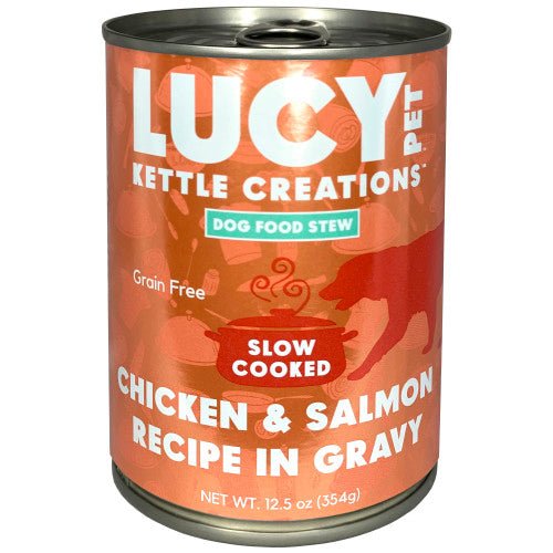 Lucy Pet Products, Lucy Pet Products Kettle Creations Chicken And Salmon In Gravy Dog