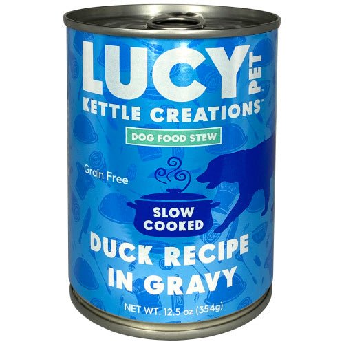 Lucy Pet Products, Lucy Pet Products Kettle Creations Duck In Gravy Dog Food, Duck