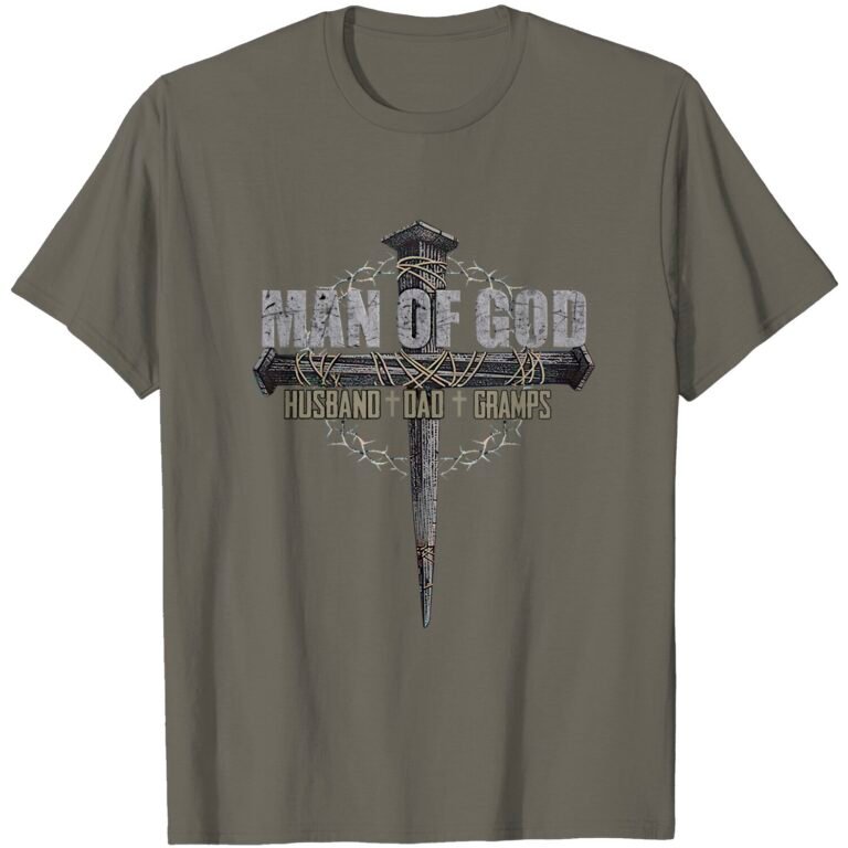 Man Of God – Gramps Back Classic T-shirt