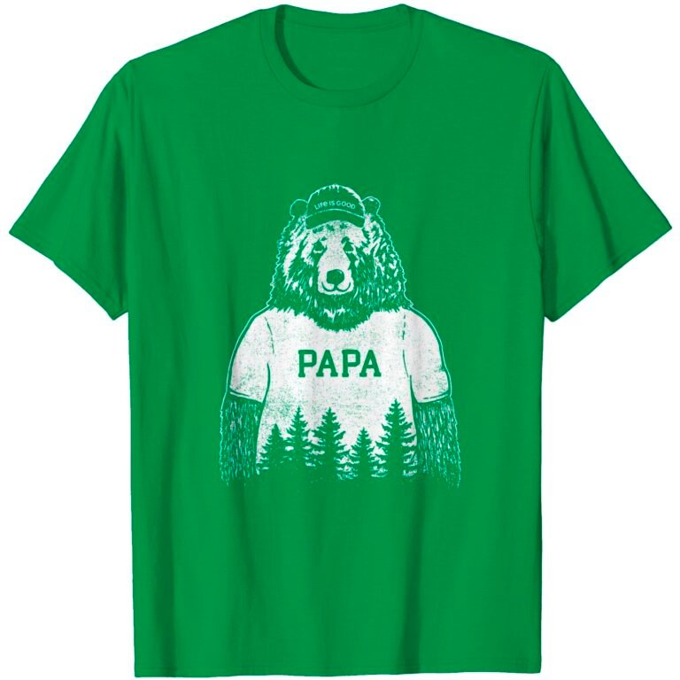 Men’s Crusher Graphic T-shirt Papa Bear