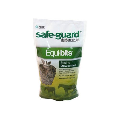 Merck Animal Health, Safe-Guard Equi-bits Dewormer for Horses, 1.25 Lbs