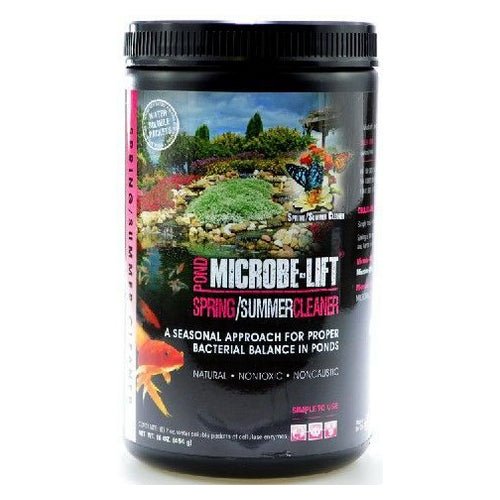 Microbe-Lift, Spring & Summer Cleaner for Ponds, 1 lb (Treats over 800 Gallons)