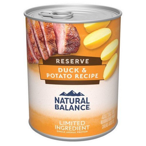 Natural Balance Pet Foods, Limited Ingredient Reserve Canned Dog Food, 13.2 Oz, Duck And