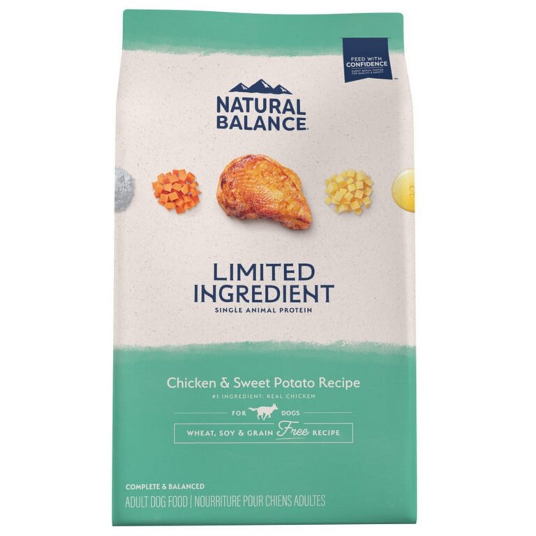 Natural Balance Pet Foods, Natural Balance Pet Foods L.I.D. Adult Dry Dog Food, Chicken & — Sweet Potato 24 Lbs
