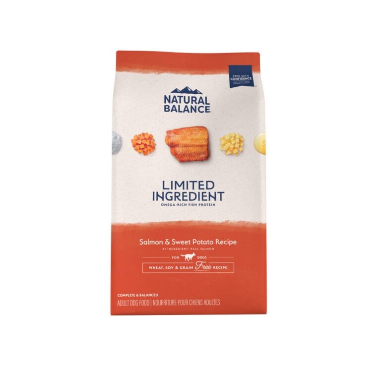 Natural Balance Pet Foods, Natural Balance Pet Foods L.I.D. Adult Dry Dog Food, Salmon & — Sweet Potato 4 Lbs