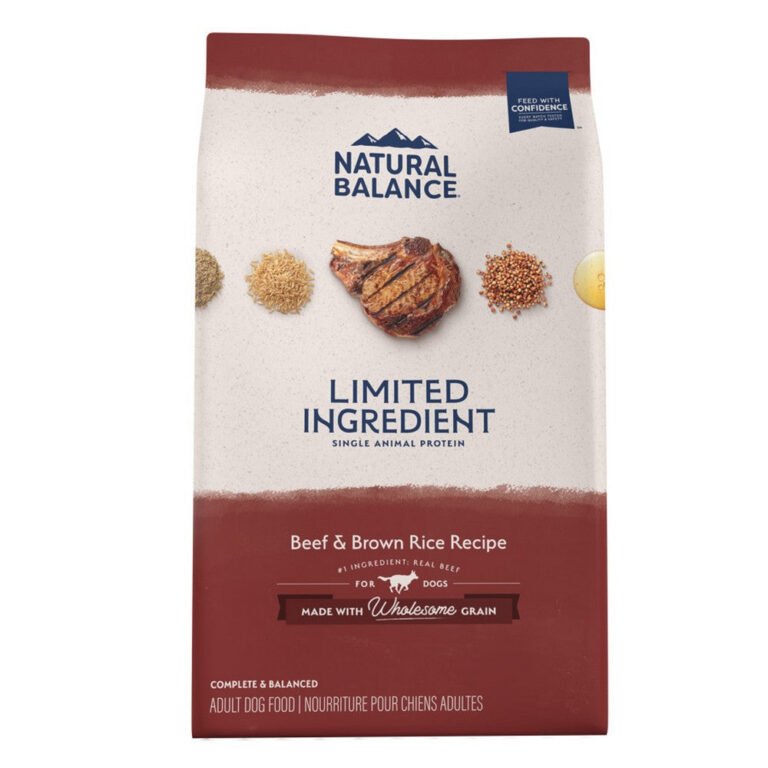 Natural Balance Pet Foods, Natural Balance Pet Foods Limited Ingredient Dry Dog Food — Beef Brown Rice 12 Lbs