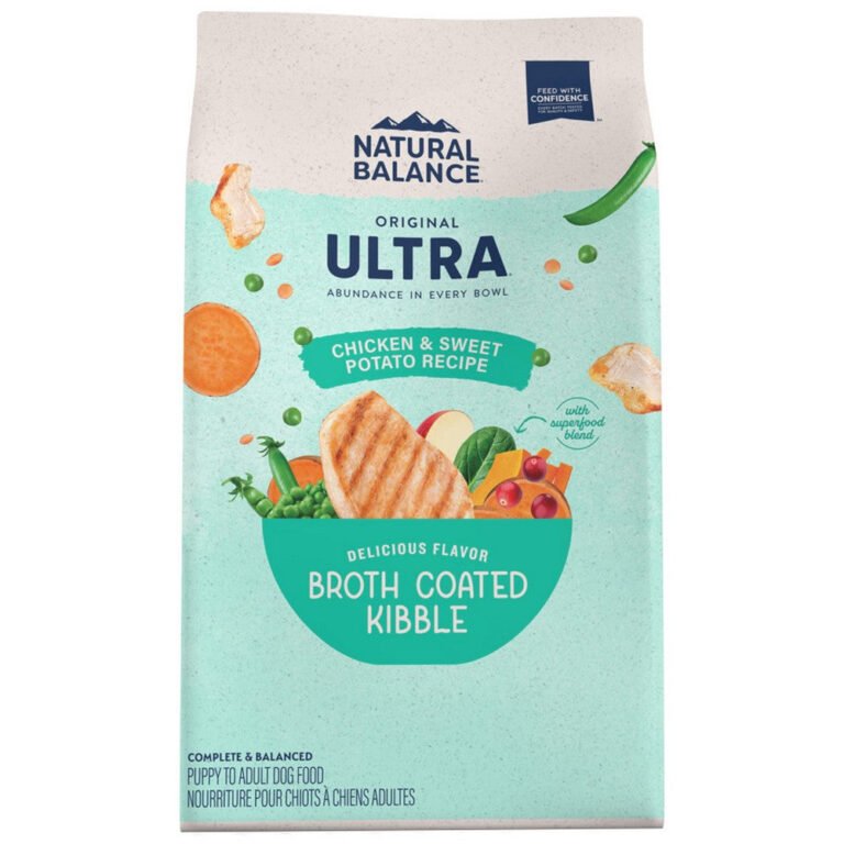 Natural Balance Pet Foods, Natural Balance Pet Foods Original Ultra Broth Coated Dry Dog — Food Chicken Sweet Potato 24 Lbs
