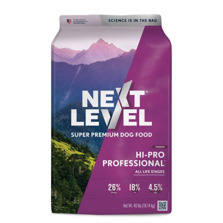 Next Level, Next Level Hi-Pro Professional All Life Stages Dry Dog Food, 40 Lbs