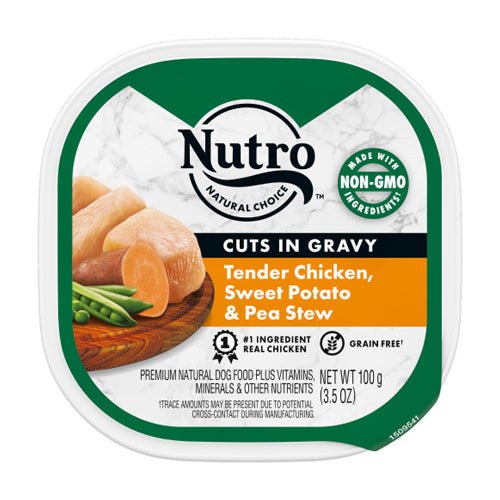 Nutro Products, Inc., Cuts In Gravy Adult Wet Dog Food Simmered Beef And Potato Stew