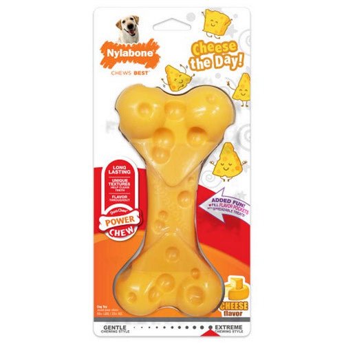Nylabone, Power Chew Cheese Dog Toy, 1 Count (XL