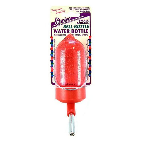 Oasis Biocompatible, Bell-Bottle Water Bottle for Small Animals, 4 oz