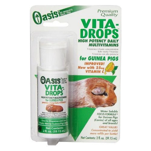 Oasis Biocompatible, Guinea Pig Vita Drops, 2 oz