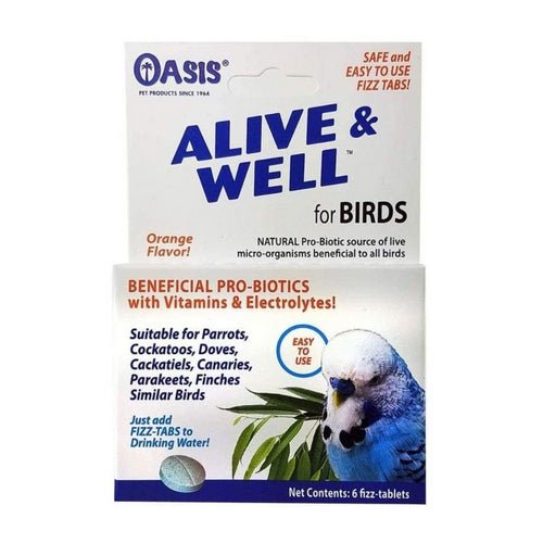 Oasis Biocompatible, Oasis Alive and Well, Stress Preventative and Pro-Biotic Tablets for
