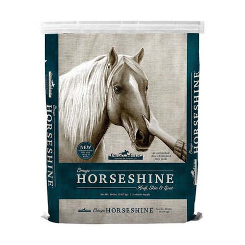 Omega Fields, Omega Horseshine Omega-3 Horse Supplement, 20 Lbs