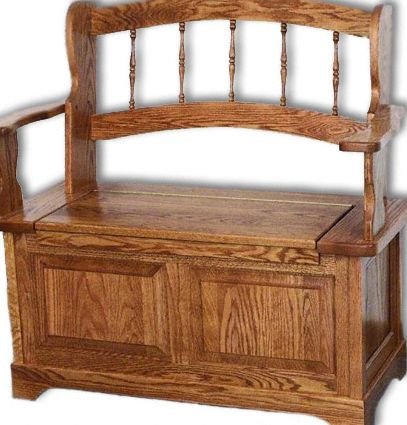 Country Spindle Bench