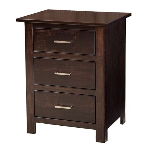 Econo 3 Drawer Night Stand